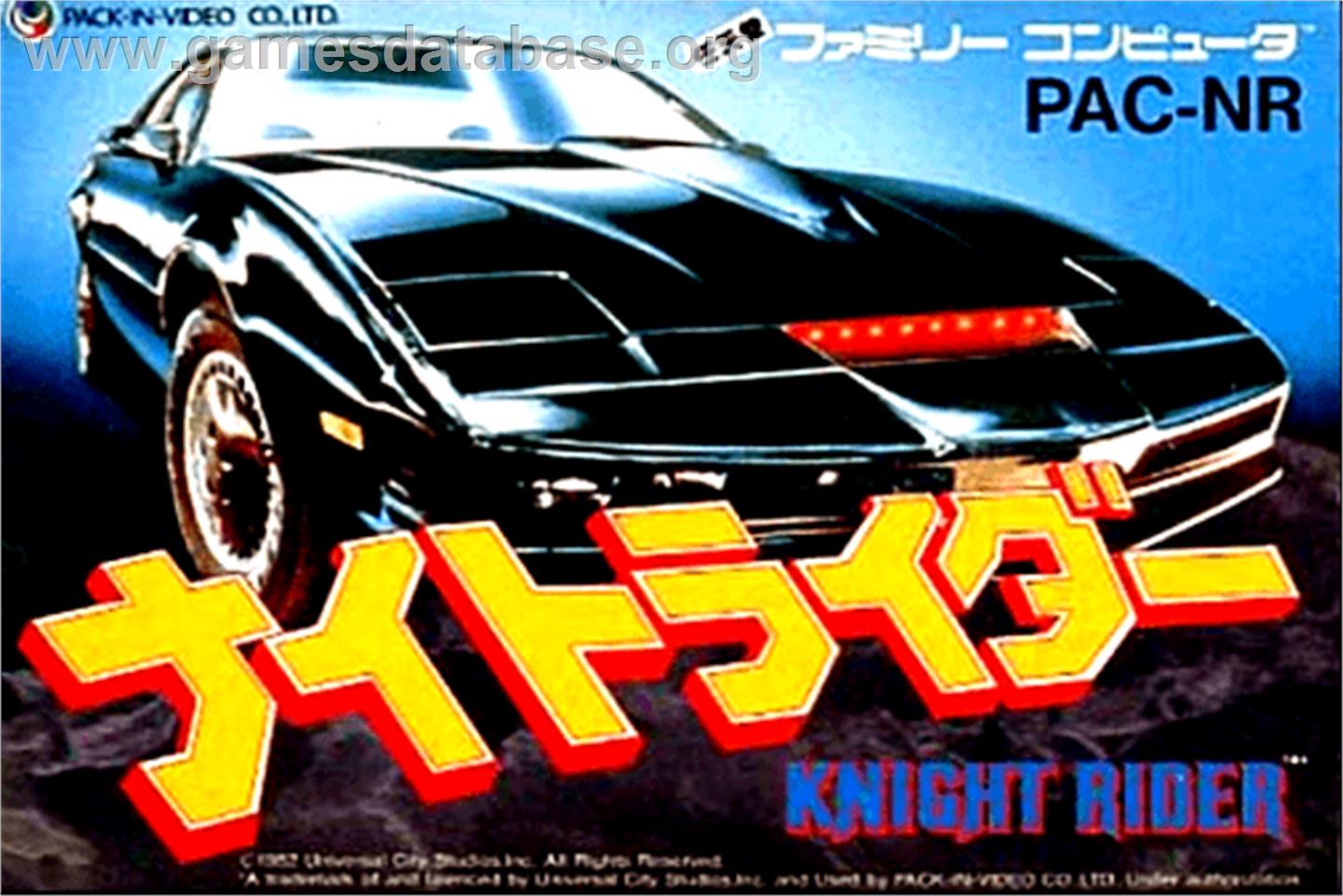 Knight Rider - Nintendo NES - Artwork - Box