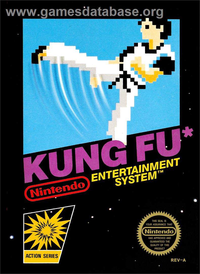 Kung Fu - Nintendo NES - Artwork - Box