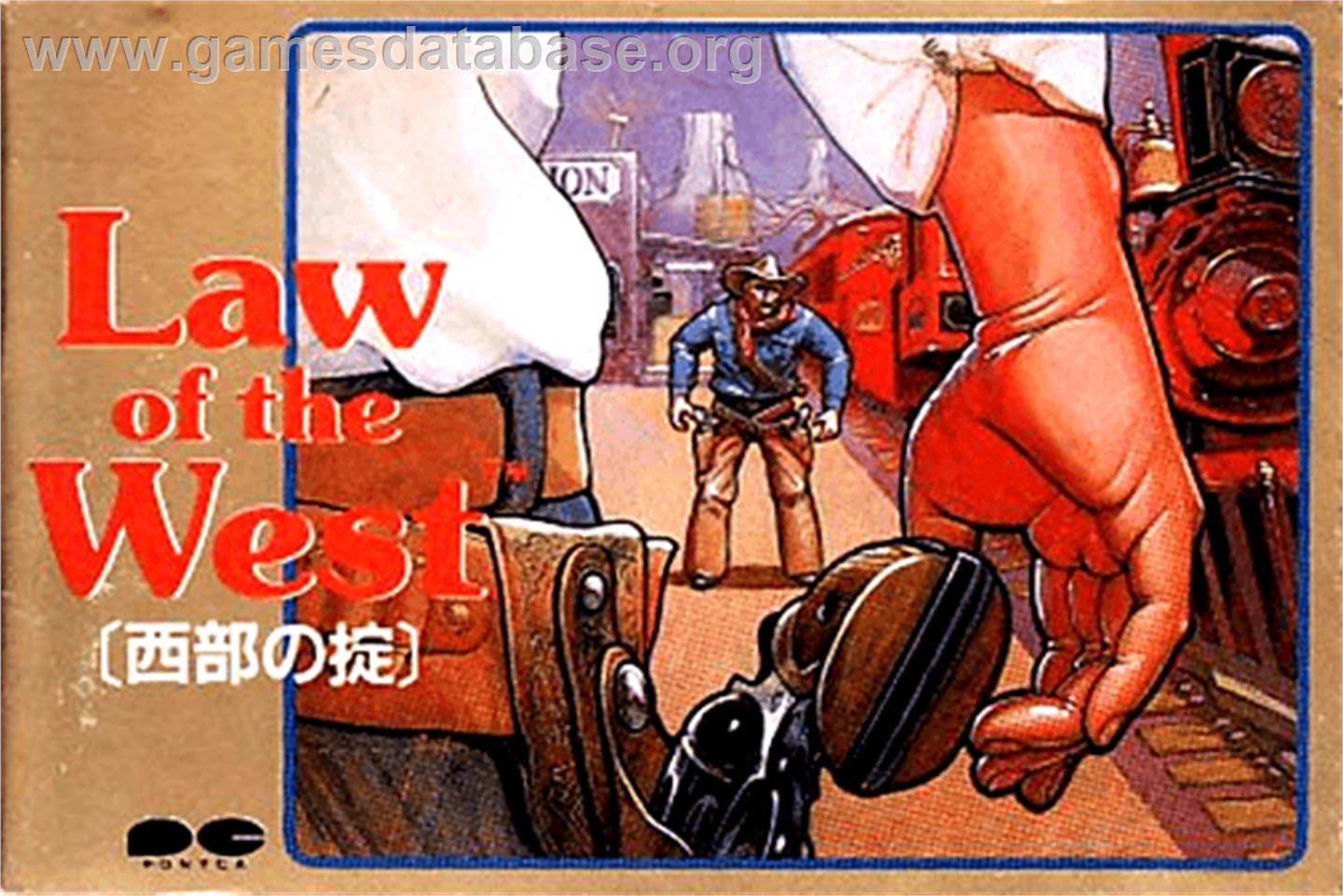 Law of the West - Nintendo NES - Artwork - Box