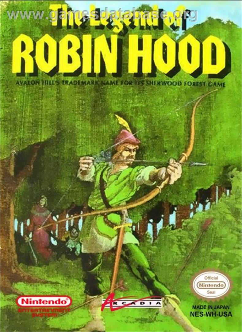 Legend Of Robin Hood, The - Nintendo NES - Artwork - Box