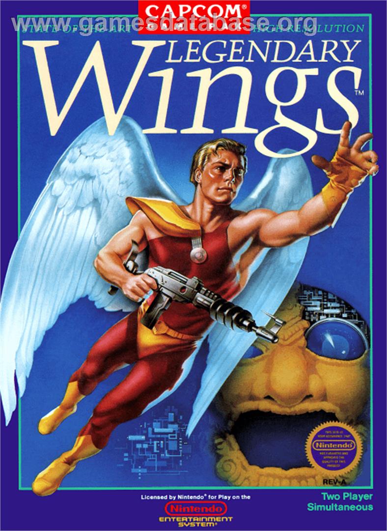 Legendary Wings - Nintendo NES - Artwork - Box
