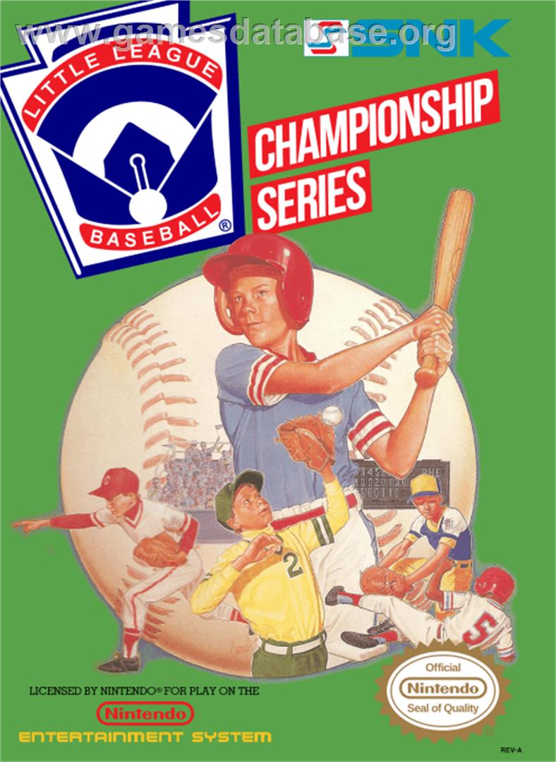 Little League Baseball Championship Series - Nintendo NES - Artwork - Box