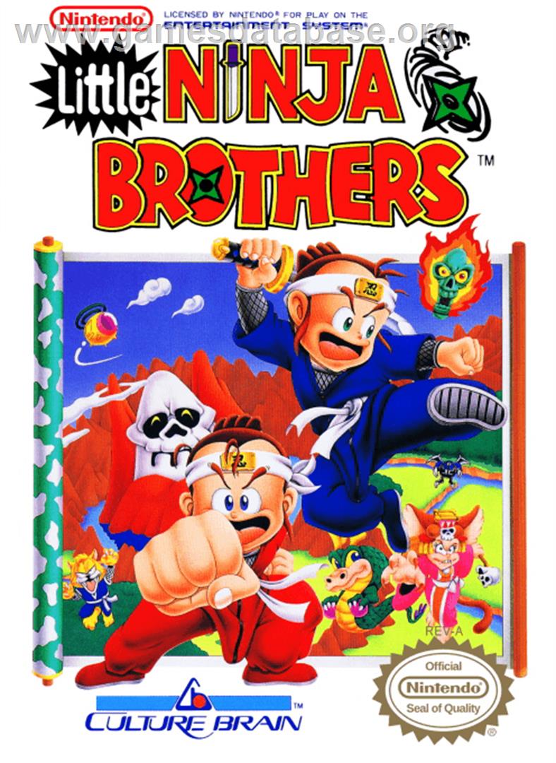 Little Ninja Brothers - Nintendo NES - Artwork - Box