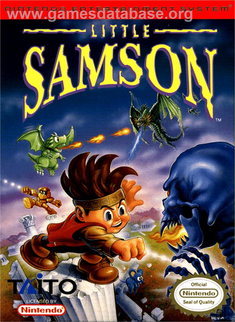 Little Samson - Nintendo NES - Artwork - Box