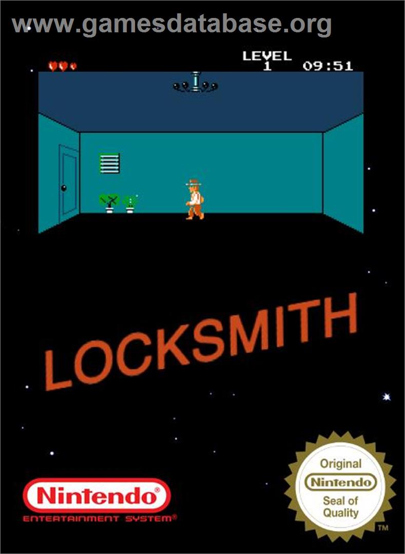 Locksmith - Nintendo NES - Artwork - Box