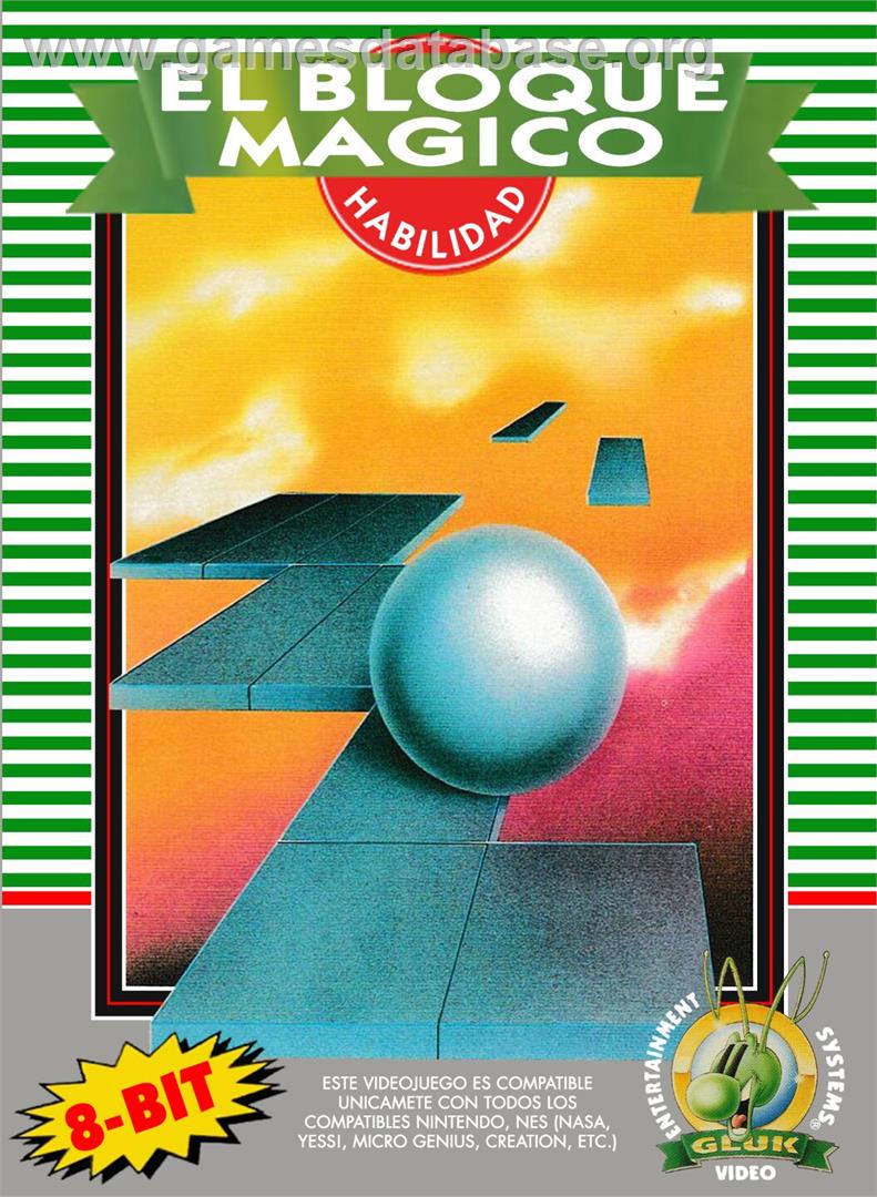 Magic Block - Nintendo NES - Artwork - Box