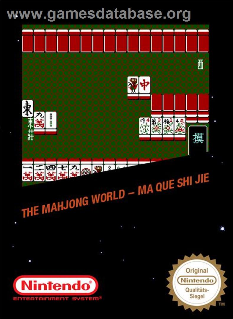 Mahjong World - Ma Que Shi Jie, The - Nintendo NES - Artwork - Box