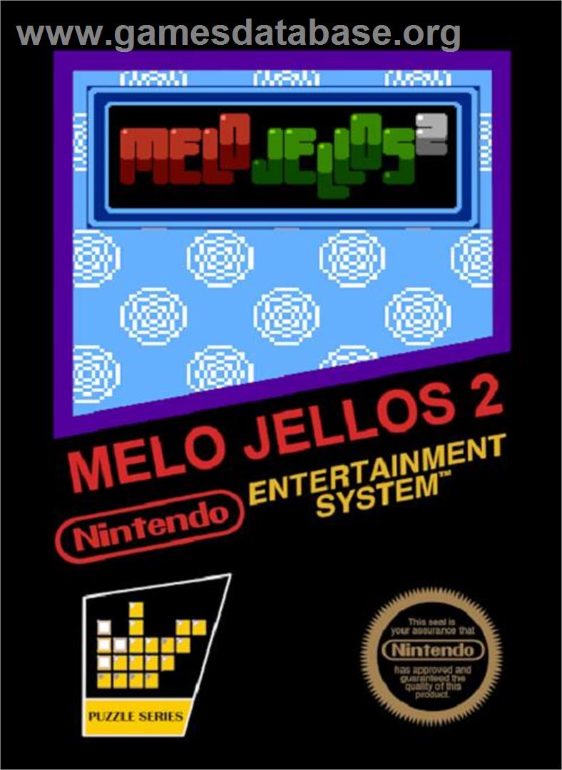 Melo Jellos 2 - Nintendo NES - Artwork - Box