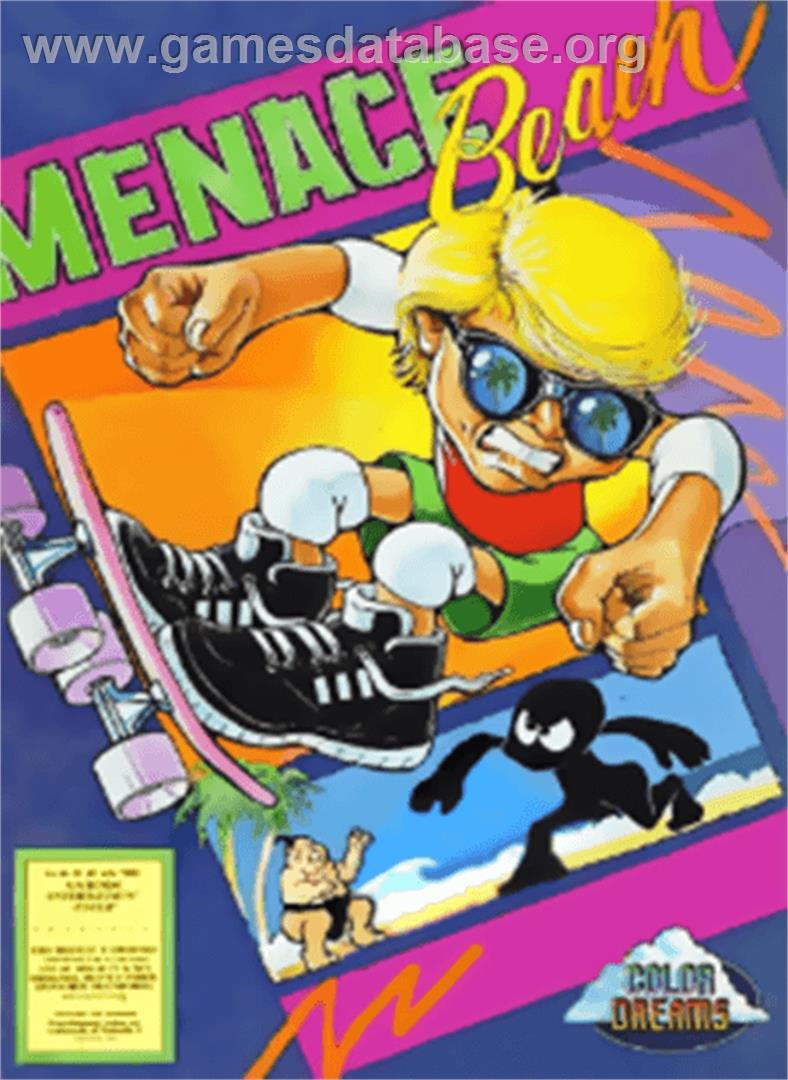 Menace Beach - Nintendo NES - Artwork - Box