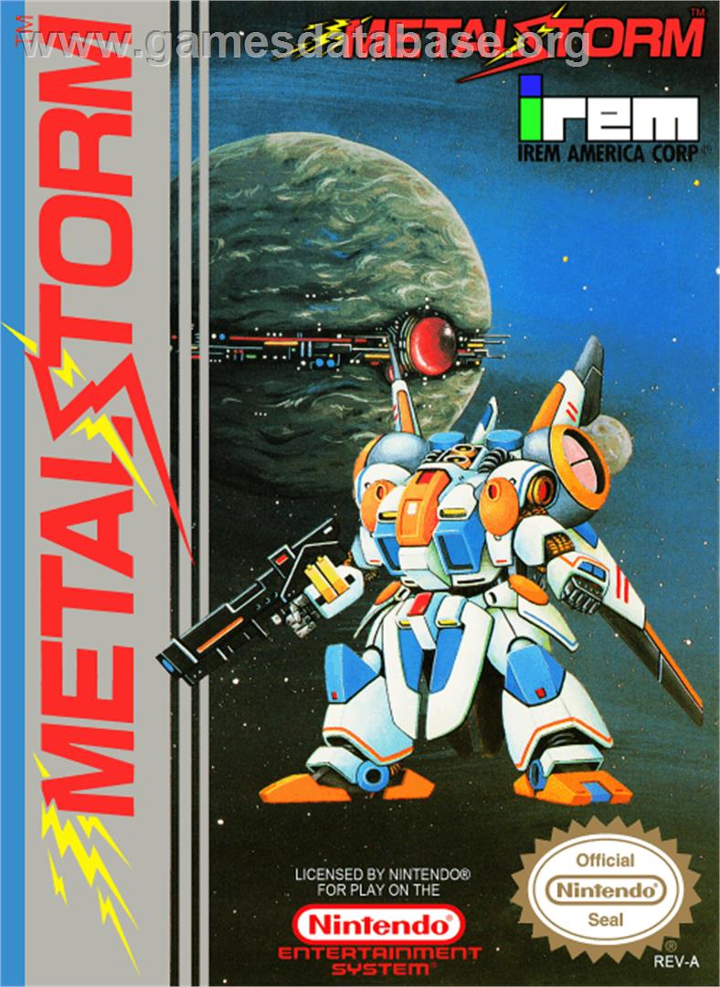Metal Storm - Nintendo NES - Artwork - Box