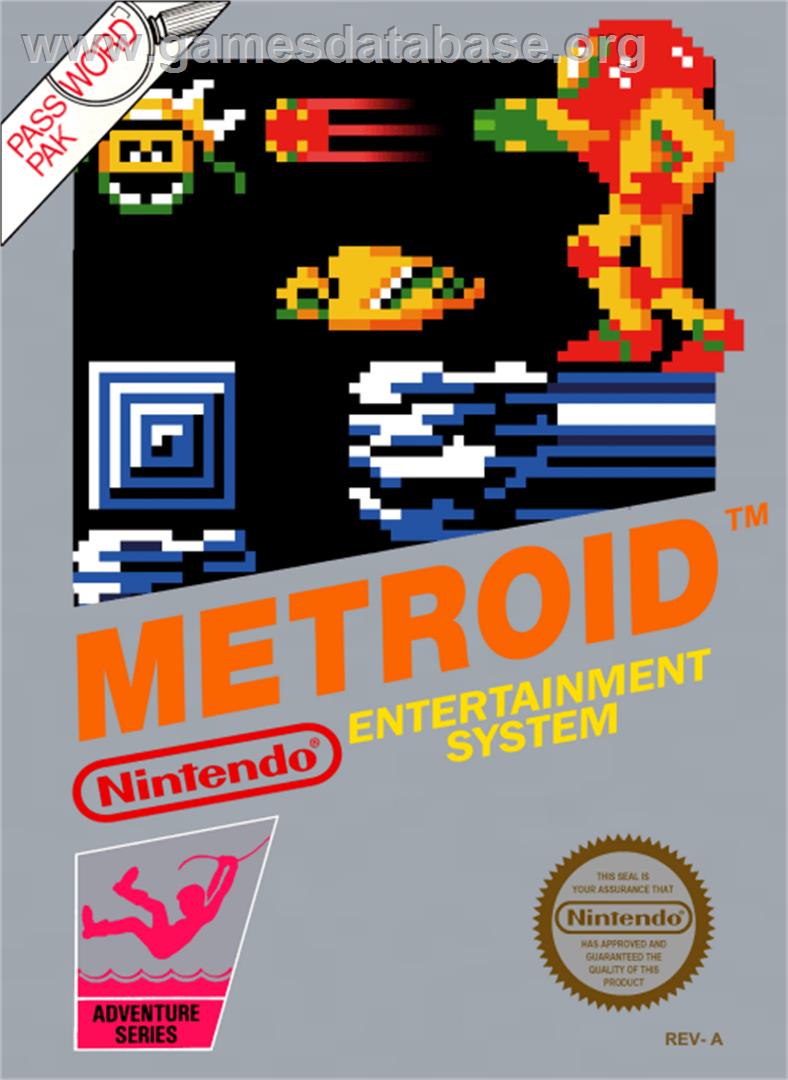 Metroid - Nintendo NES - Artwork - Box