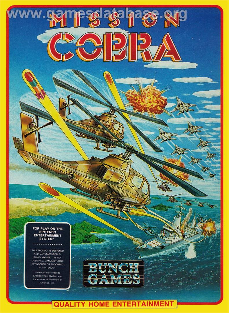 Mission Cobra - Nintendo NES - Artwork - Box