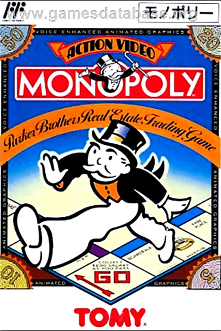 Monopoly - Nintendo NES - Artwork - Box