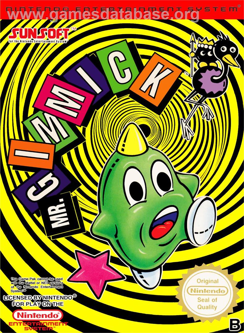 Mr Gimmick - Nintendo NES - Artwork - Box