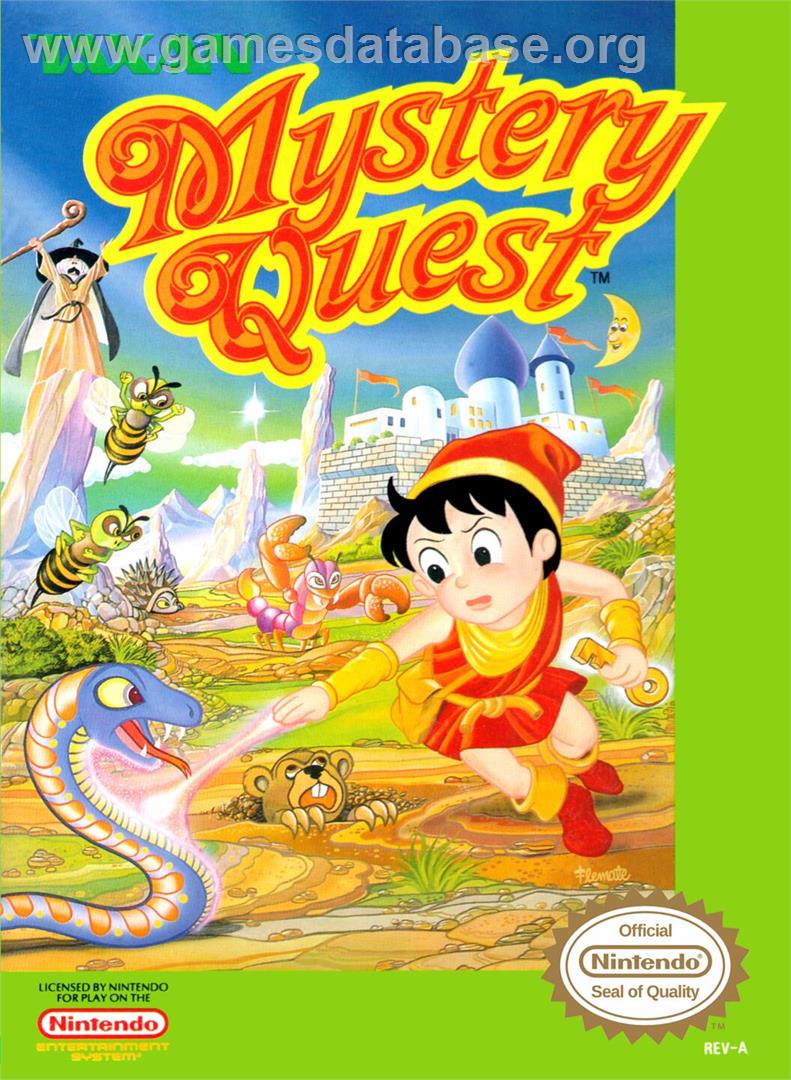 Mystery Quest - Nintendo NES - Artwork - Box