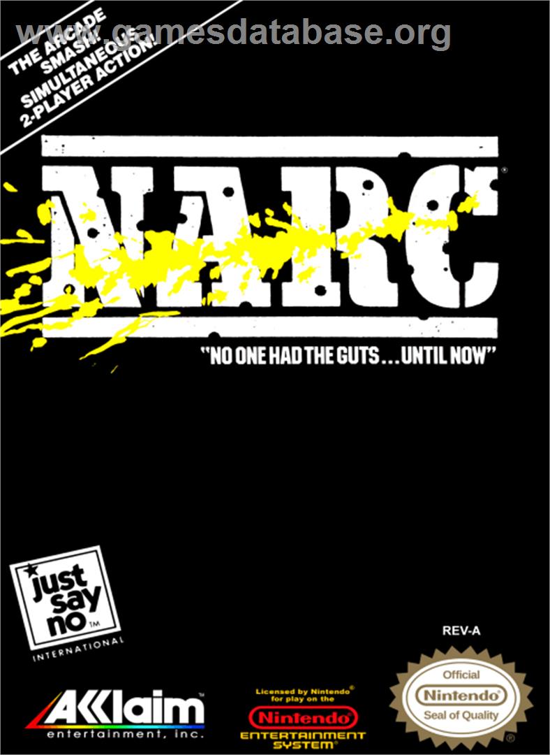 Narc - Nintendo NES - Artwork - Box