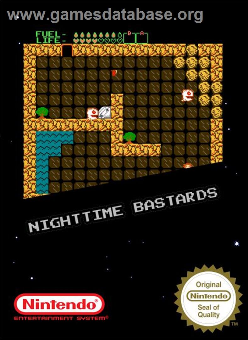 Nighttime Bastards - Nintendo NES - Artwork - Box