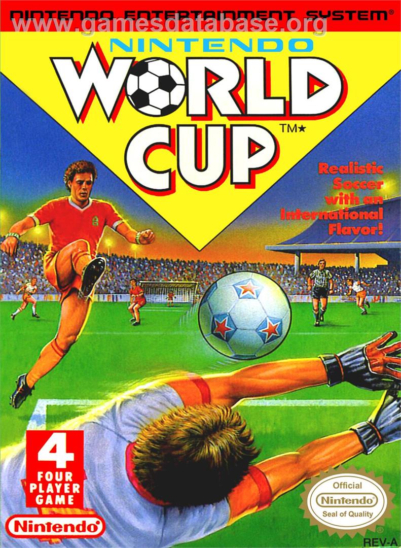Nintendo World Cup - Nintendo NES - Artwork - Box