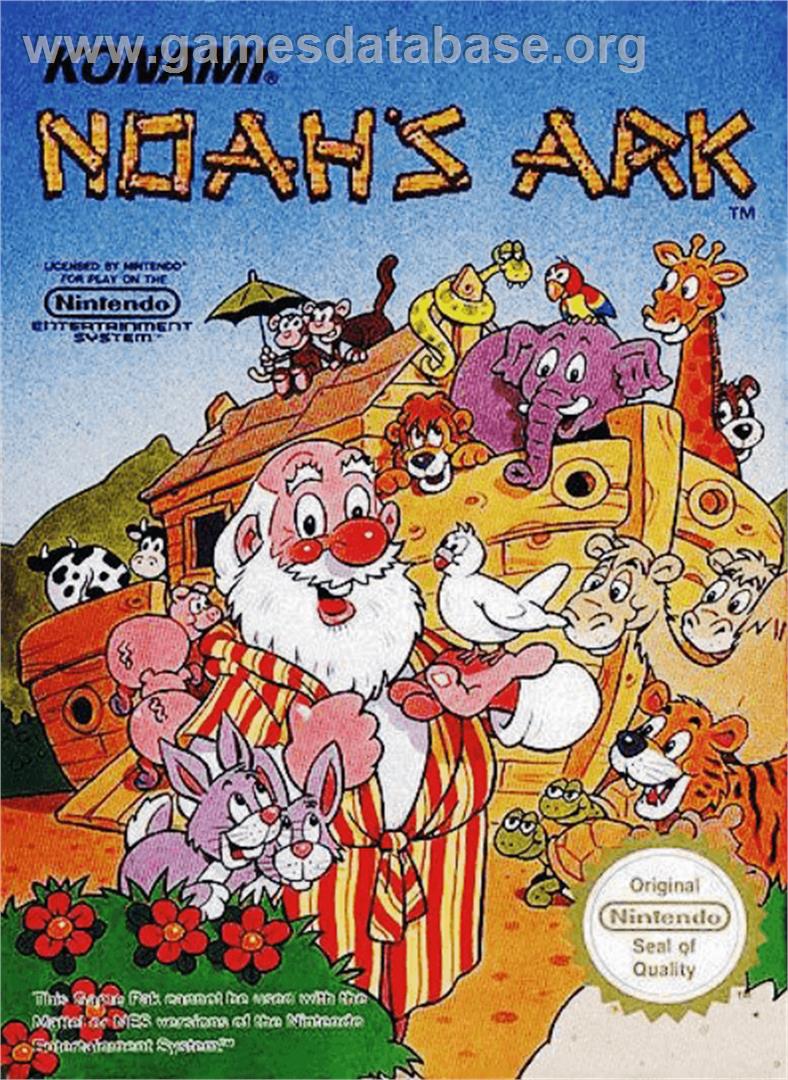 Noah's Ark - Nintendo NES - Artwork - Box