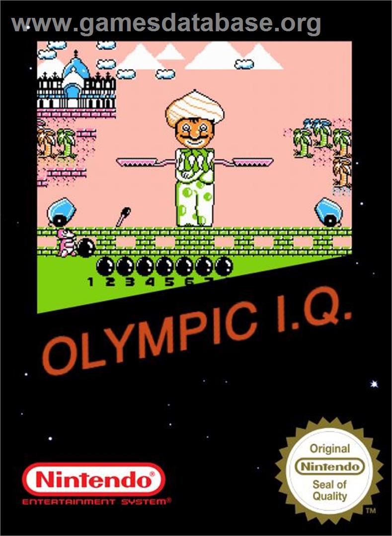 Olympic I.q. - Nintendo NES - Artwork - Box