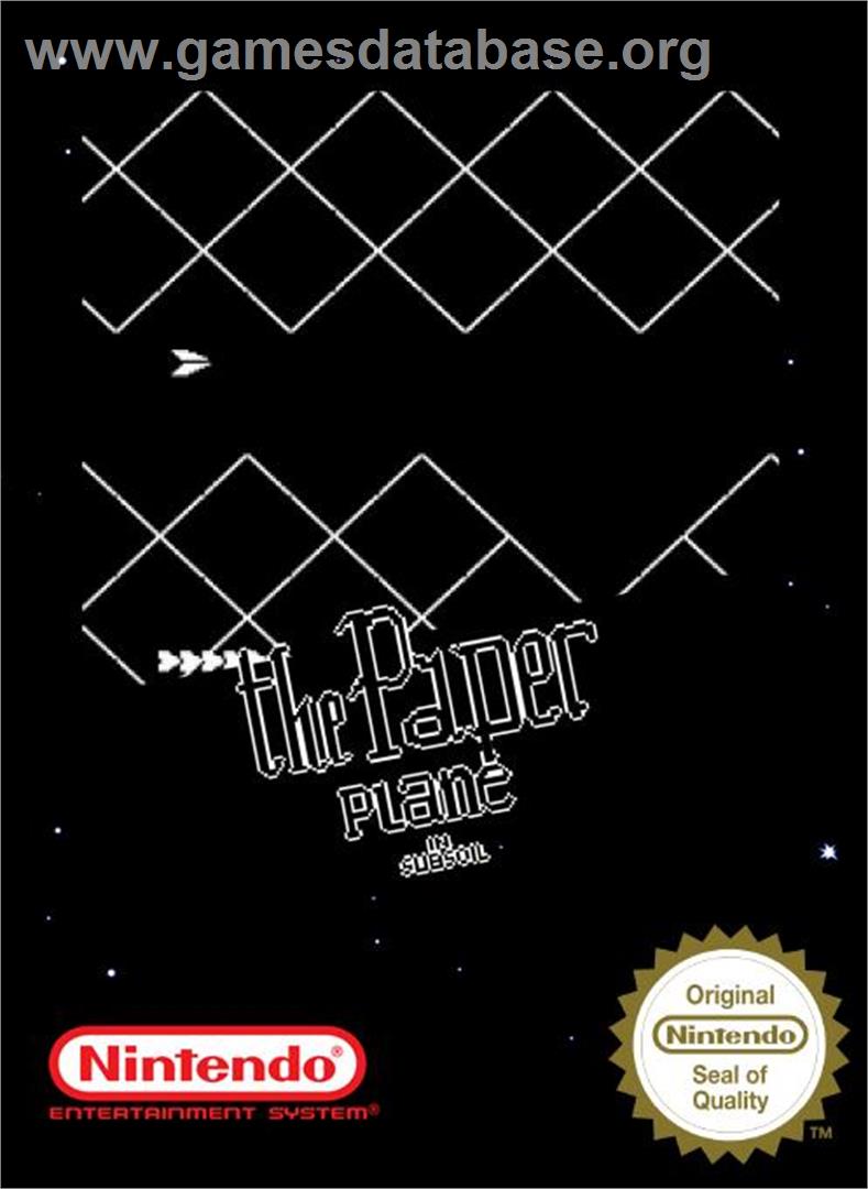 Paper Plane in Subsoil, The - Nintendo NES - Artwork - Box