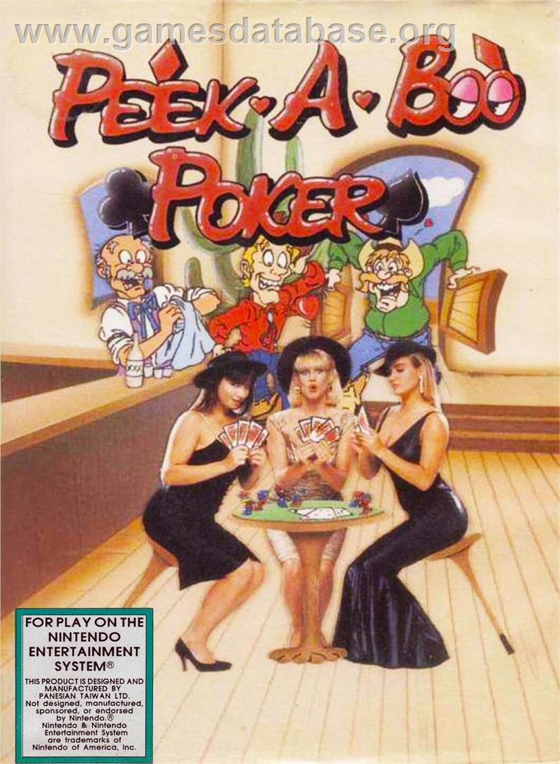 Peek-A-Boo Poker - Nintendo NES - Artwork - Box
