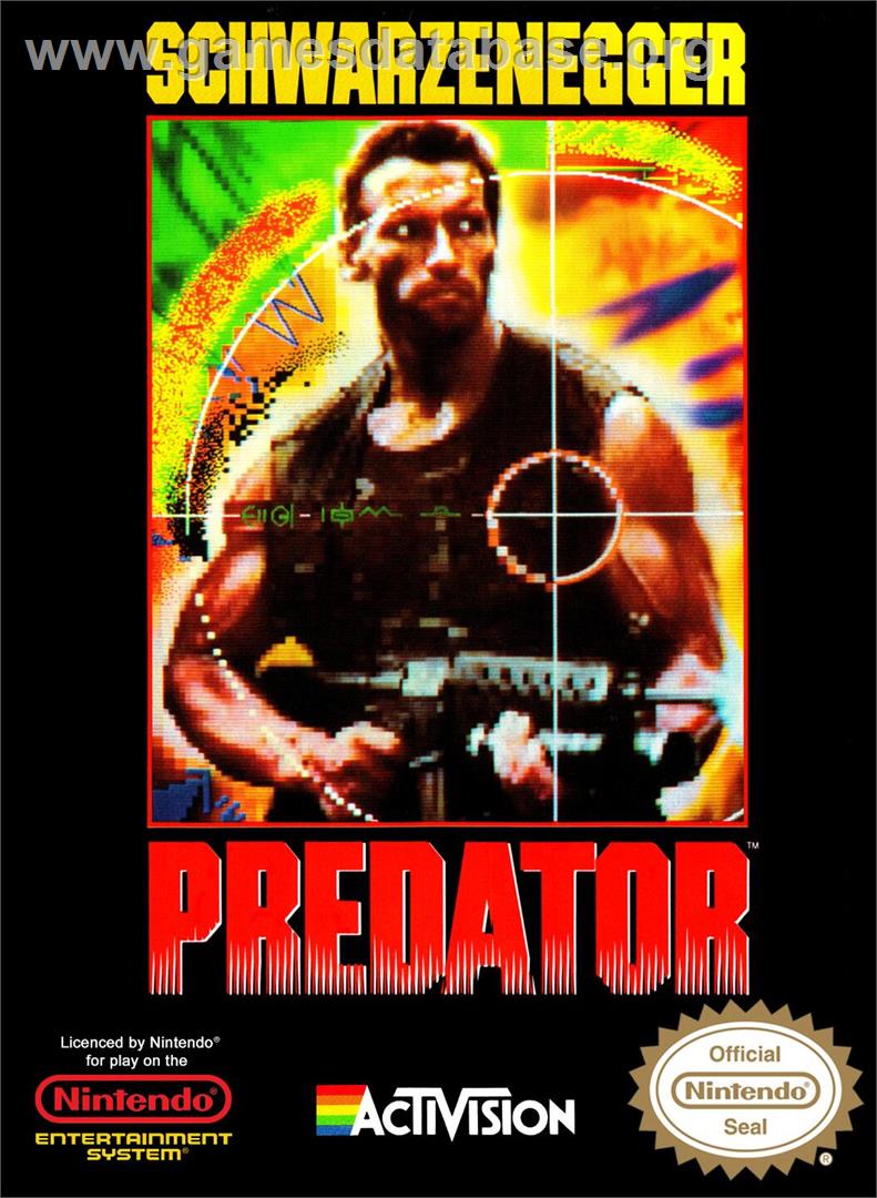 Predator - Nintendo NES - Artwork - Box