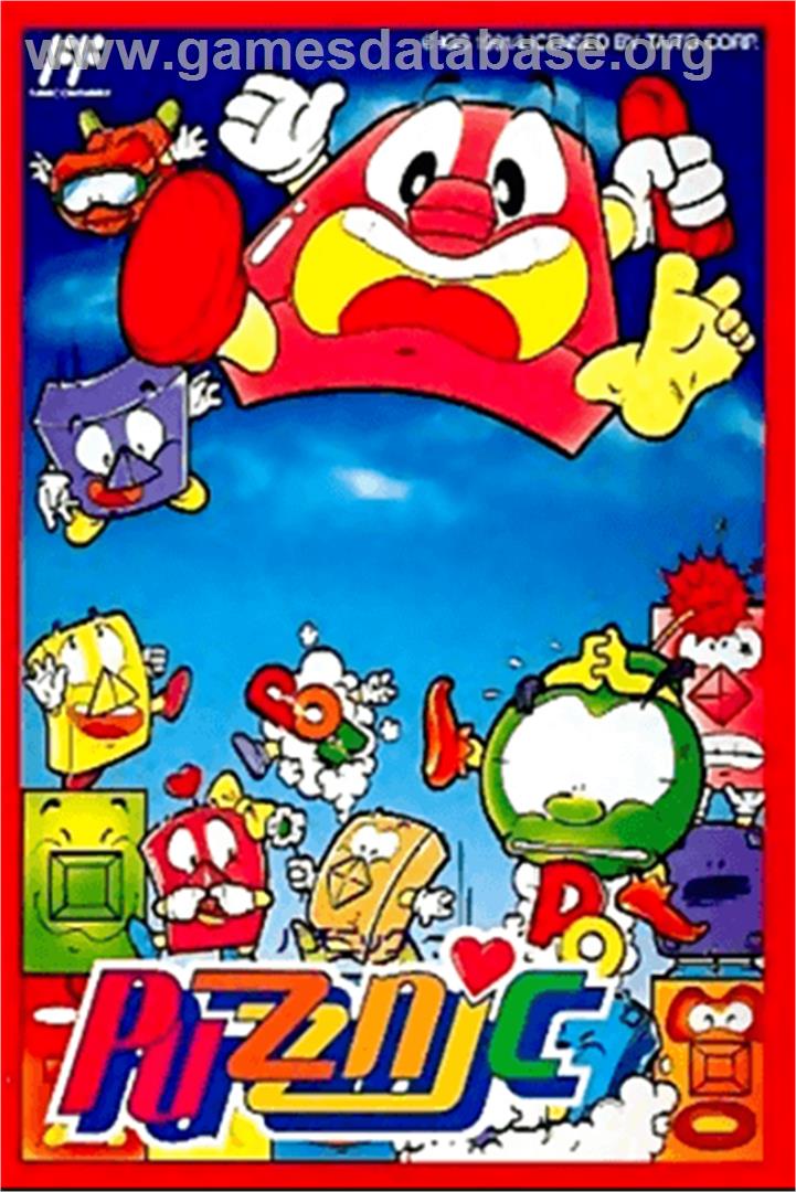 Puzznic - Nintendo NES - Artwork - Box