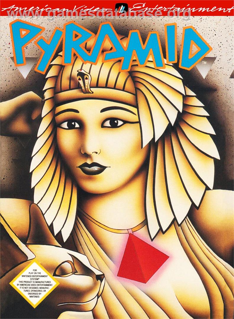 Pyramid - Nintendo NES - Artwork - Box