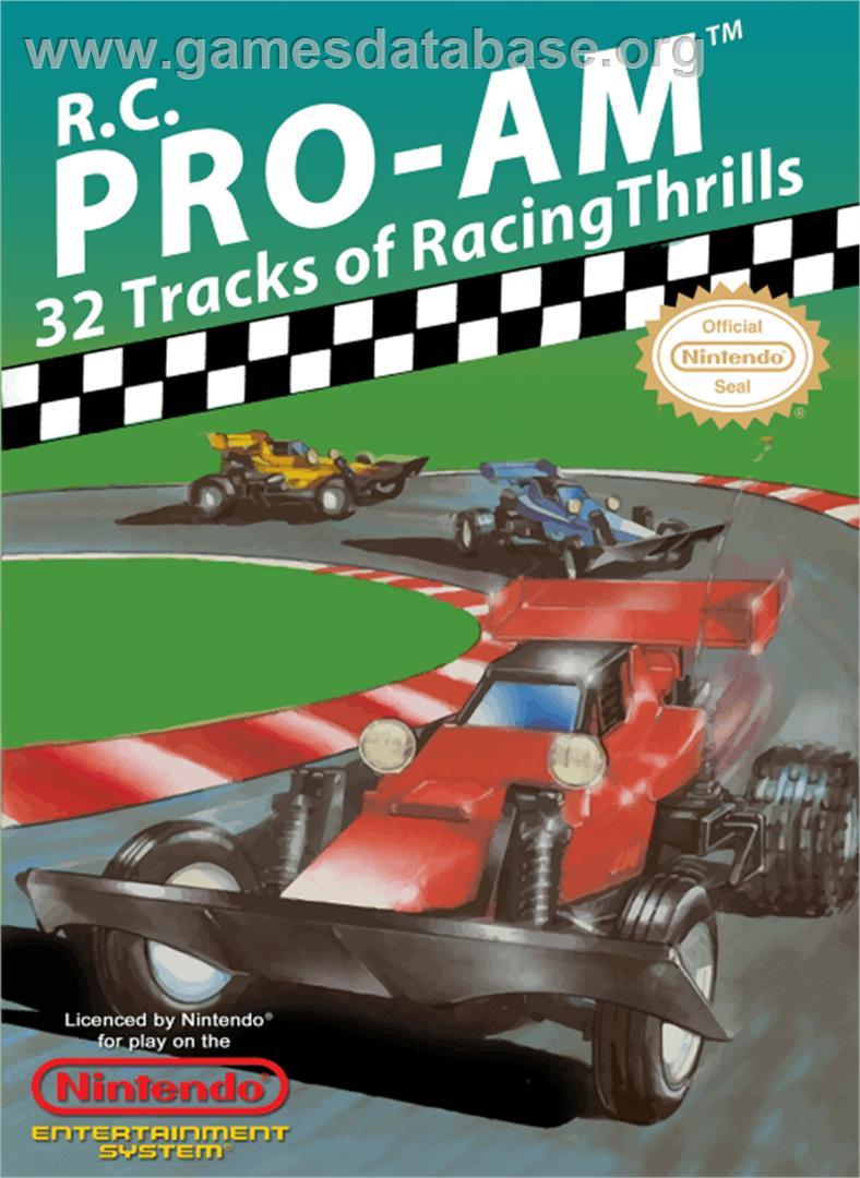 R.C. Pro-Am - Nintendo NES - Artwork - Box