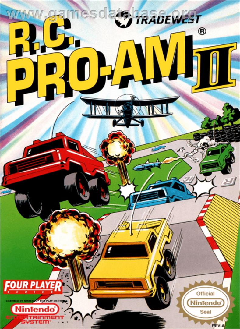 R.C. Pro-Am 2 - Nintendo NES - Artwork - Box