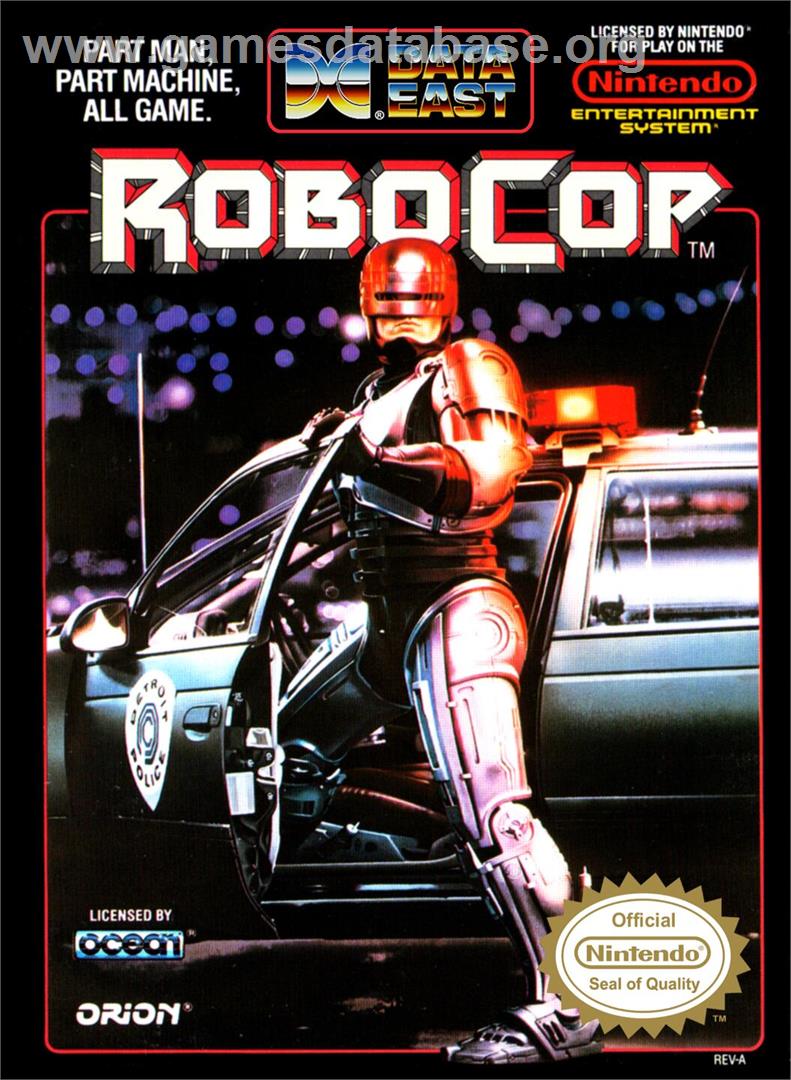 Robocop - Nintendo NES - Artwork - Box