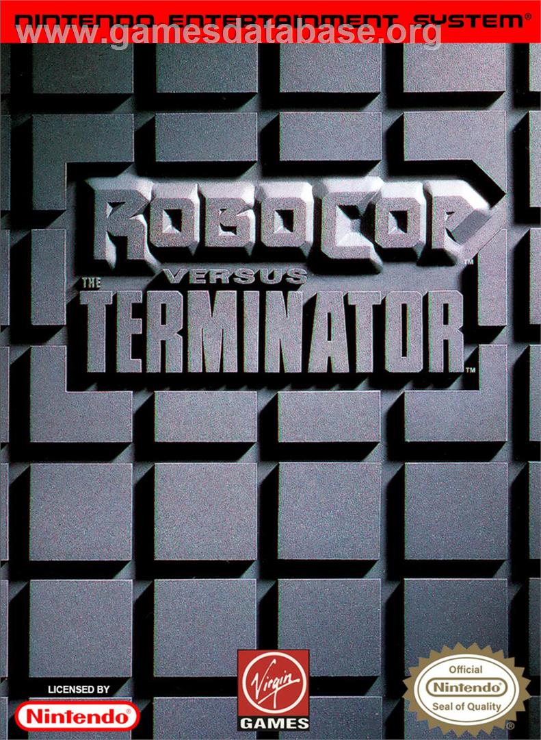 Robocop Versus The Terminator - Nintendo NES - Artwork - Box