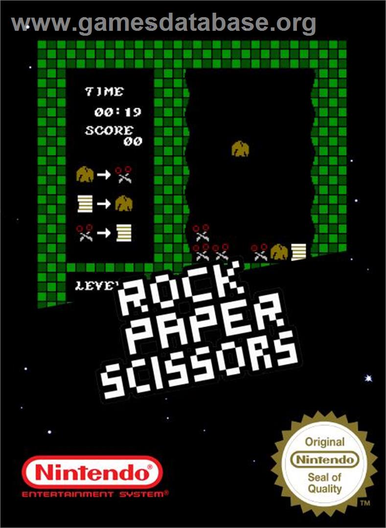Rock Paper Scissors - Nintendo NES - Artwork - Box