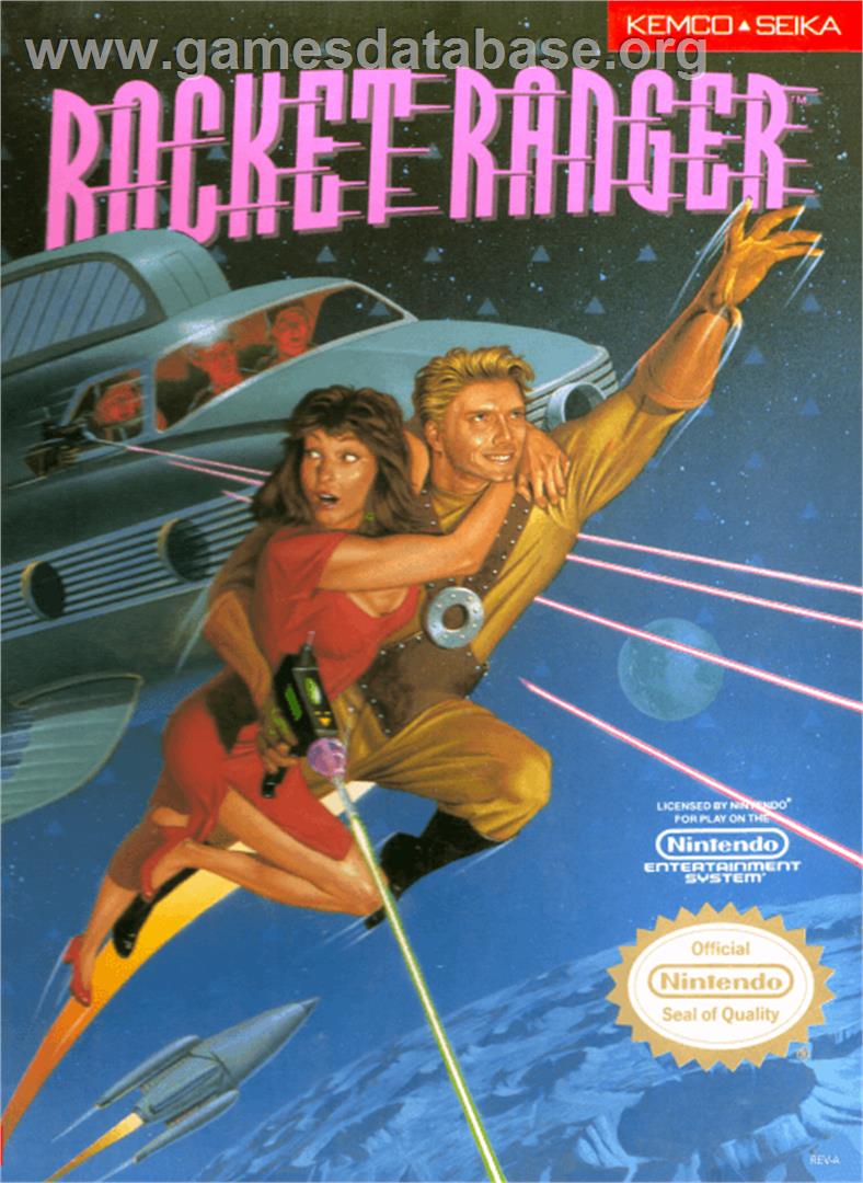 Rocket Ranger - Nintendo NES - Artwork - Box