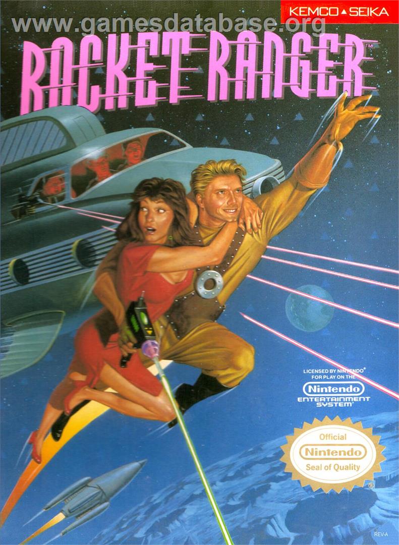Rocket Ranger - Nintendo NES - Artwork - Box