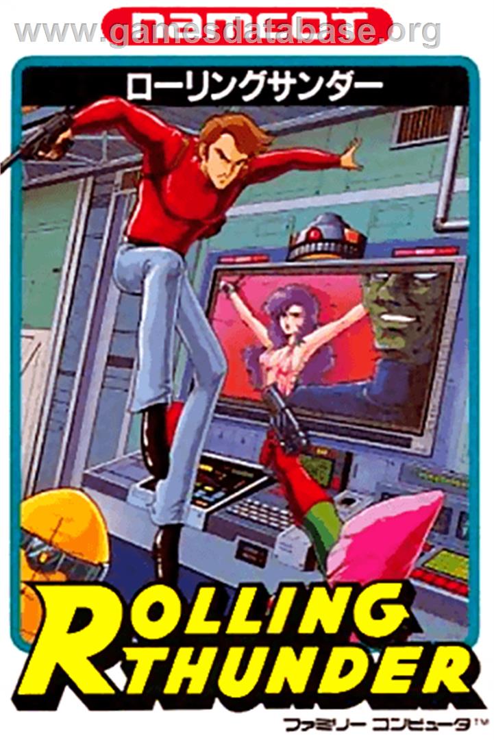 Rolling Thunder - Nintendo NES - Artwork - Box