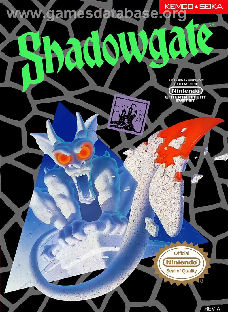 Shadowgate - Nintendo NES - Artwork - Box