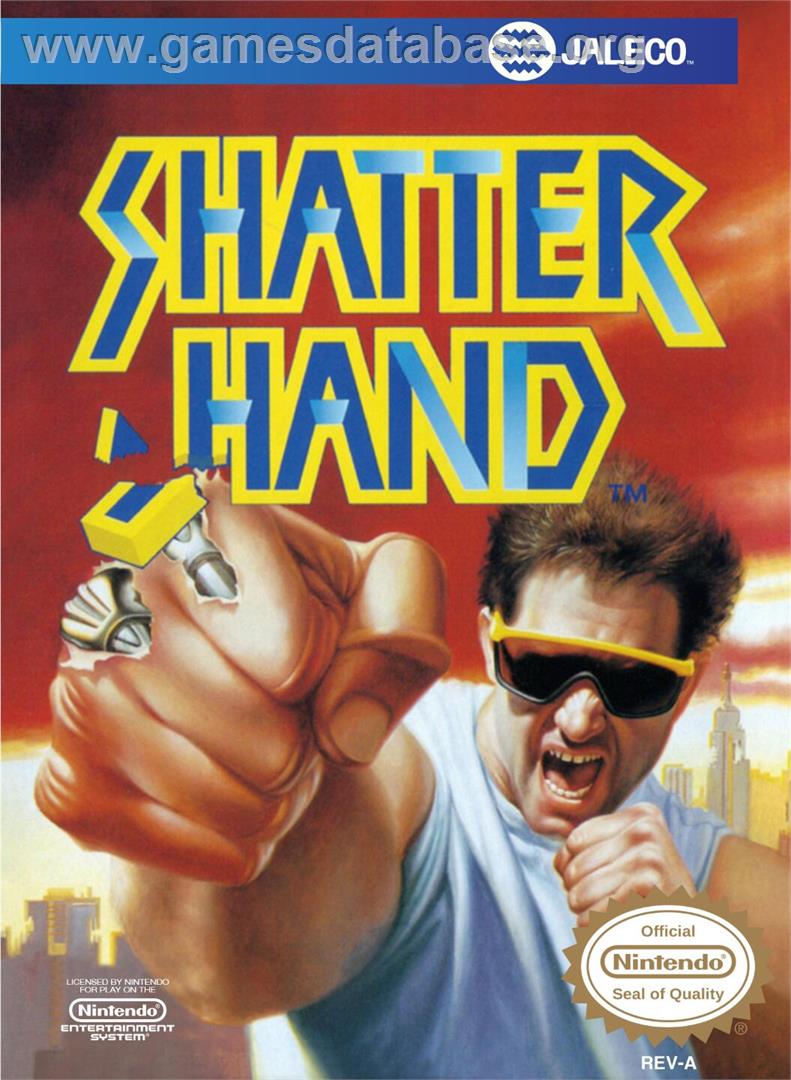Shatterhand - Nintendo NES - Artwork - Box