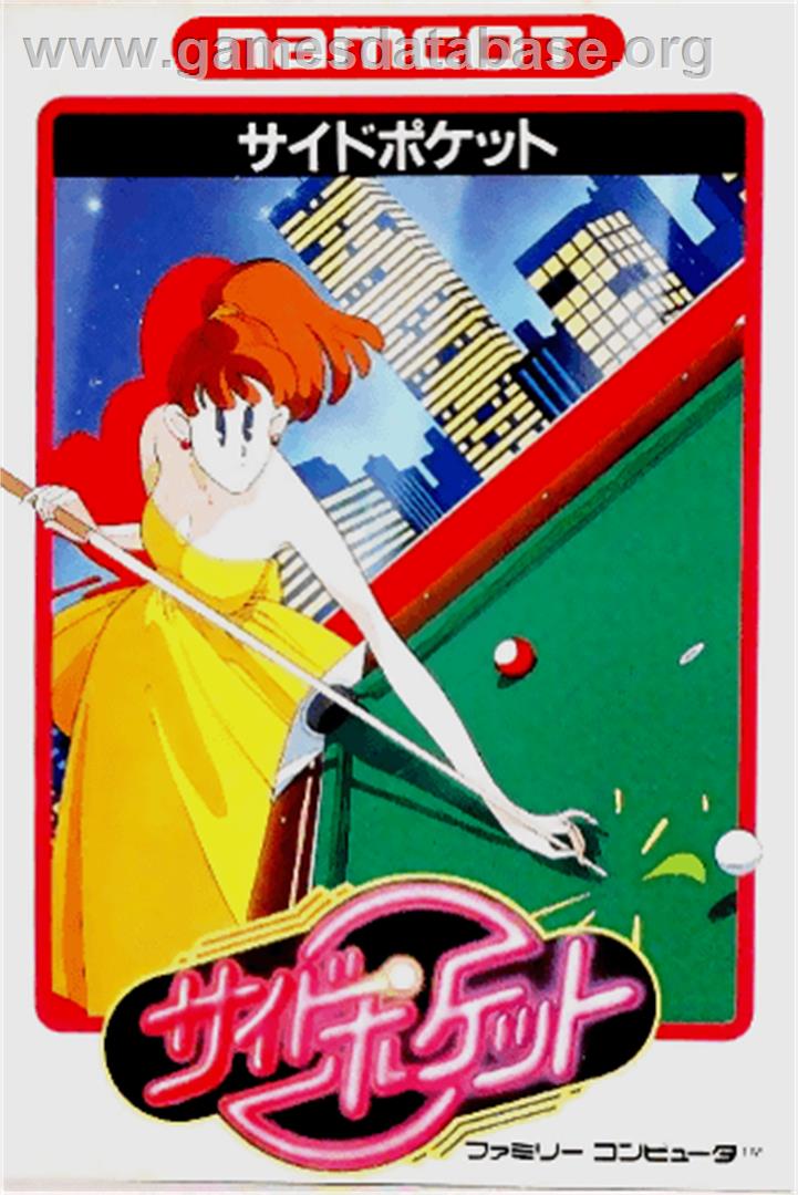Side Pocket - Nintendo NES - Artwork - Box