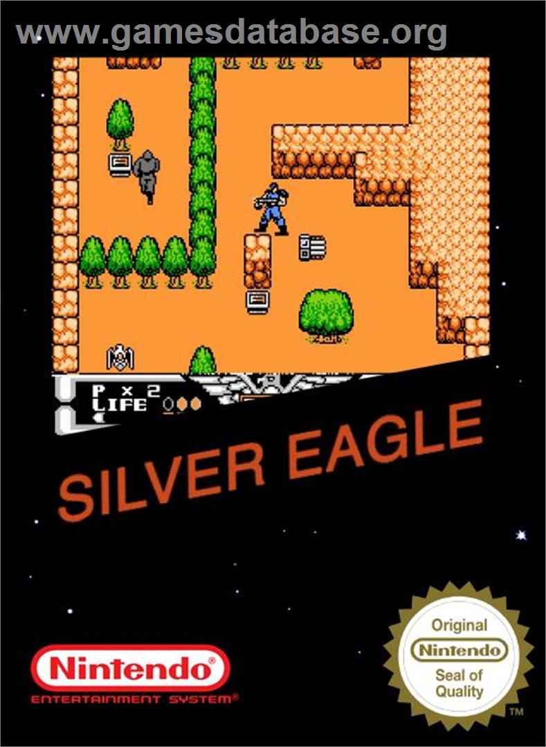Silver Eagle - Nintendo NES - Artwork - Box