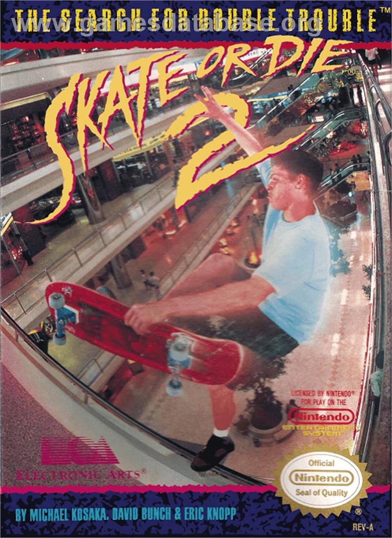 Skate or Die 2: The Search for Double Trouble - Nintendo NES - Artwork - Box