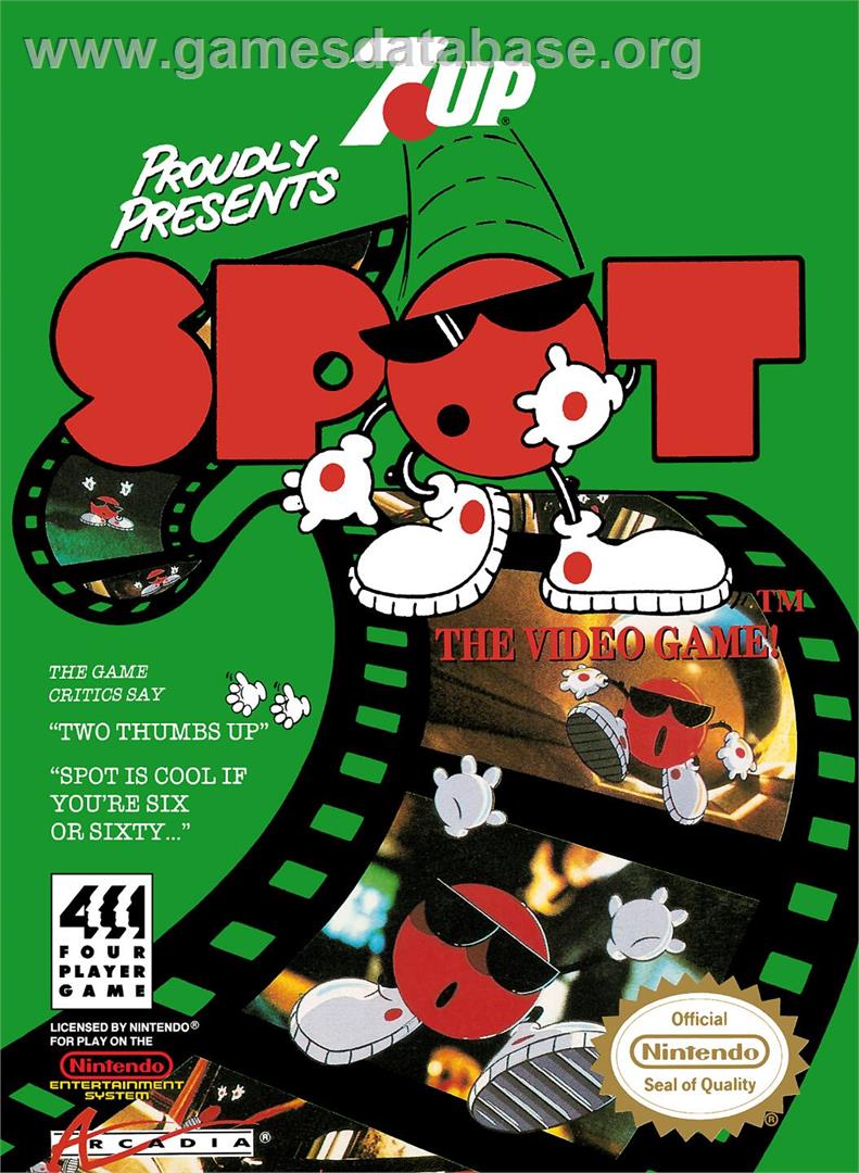 Spot - The Video Game - Nintendo NES - Artwork - Box
