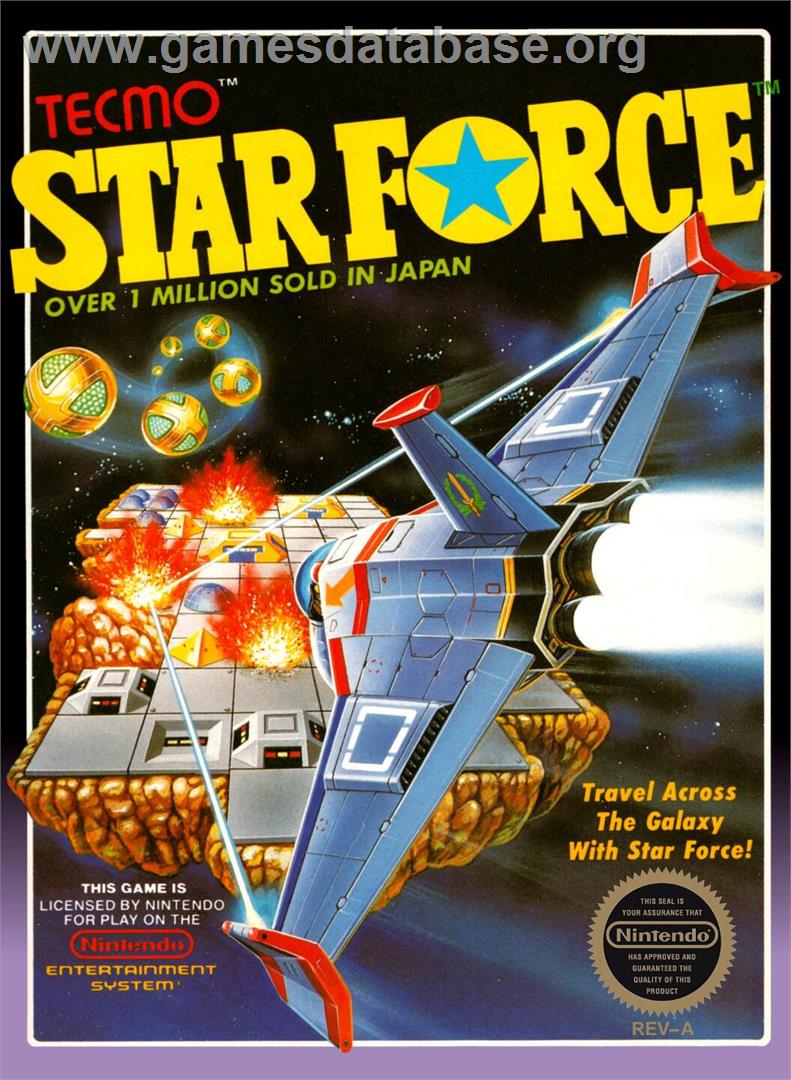 Star Force - Nintendo NES - Artwork - Box