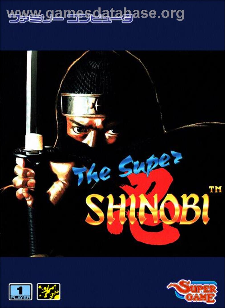 Super Shinobi, The - Nintendo NES - Artwork - Box