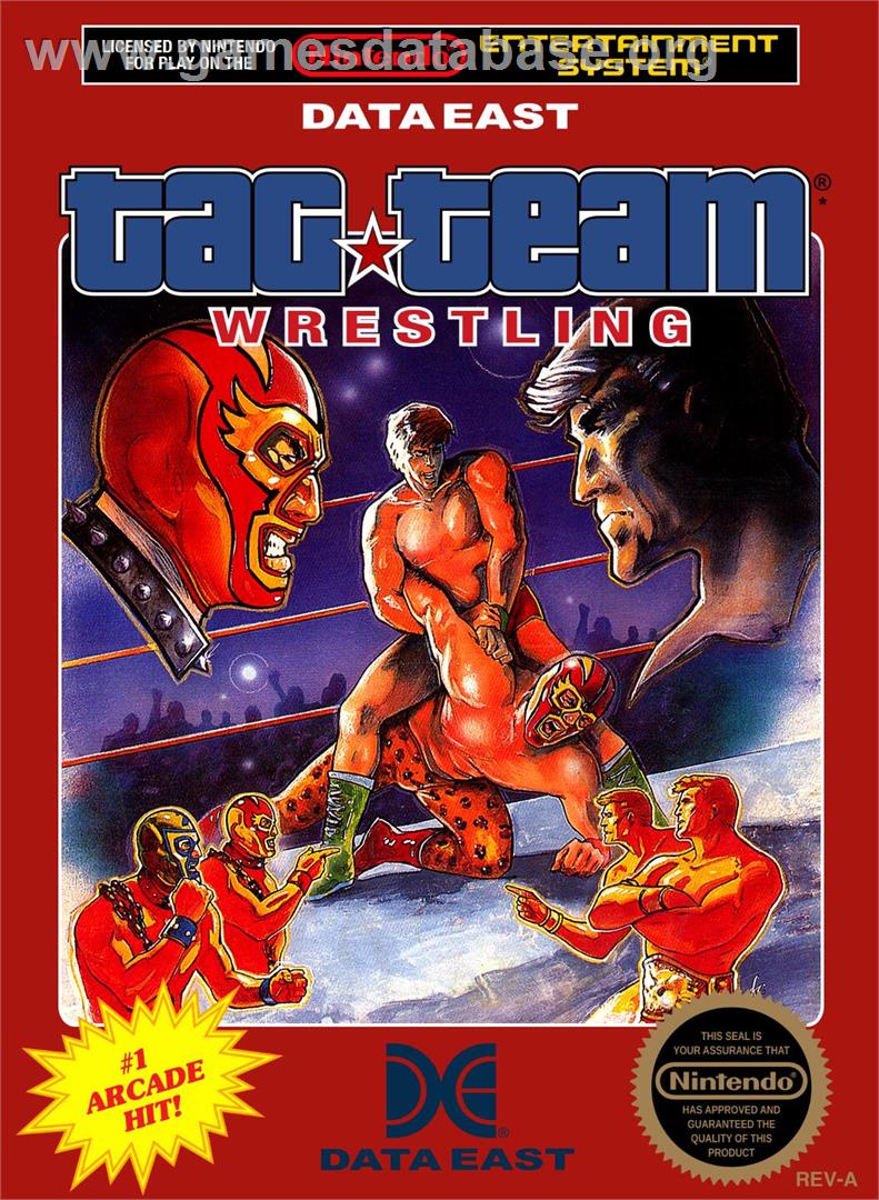 Tag Team Wrestling - Nintendo NES - Artwork - Box