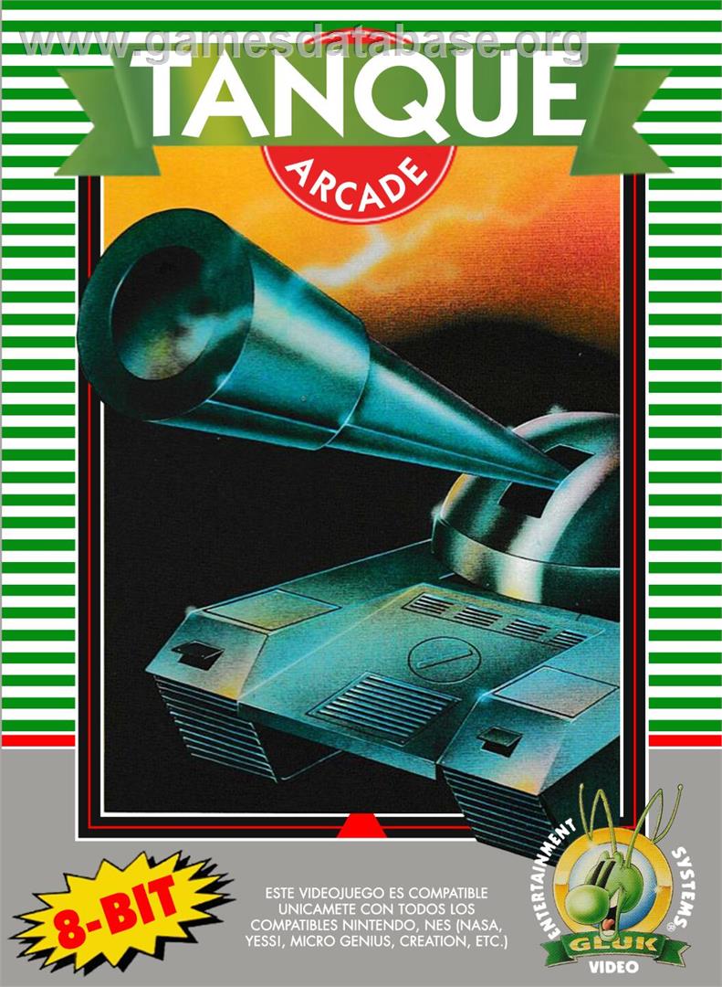Tanque - Nintendo NES - Artwork - Box