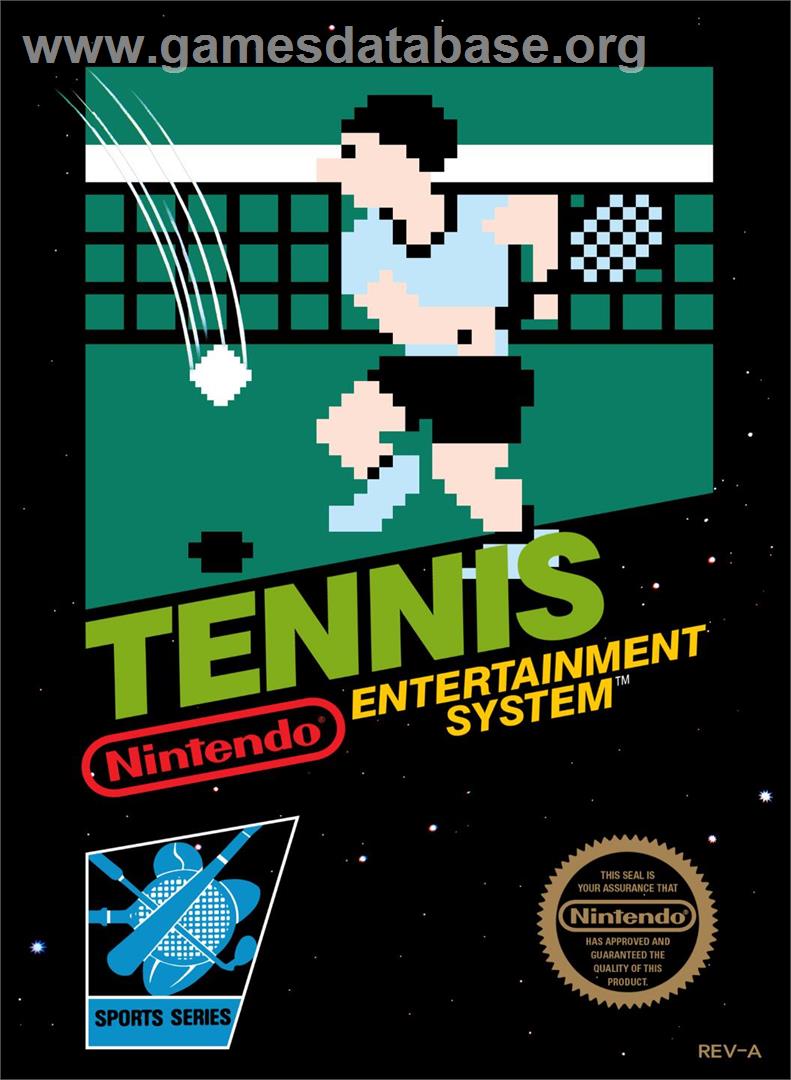 Tennis - Nintendo NES - Artwork - Box