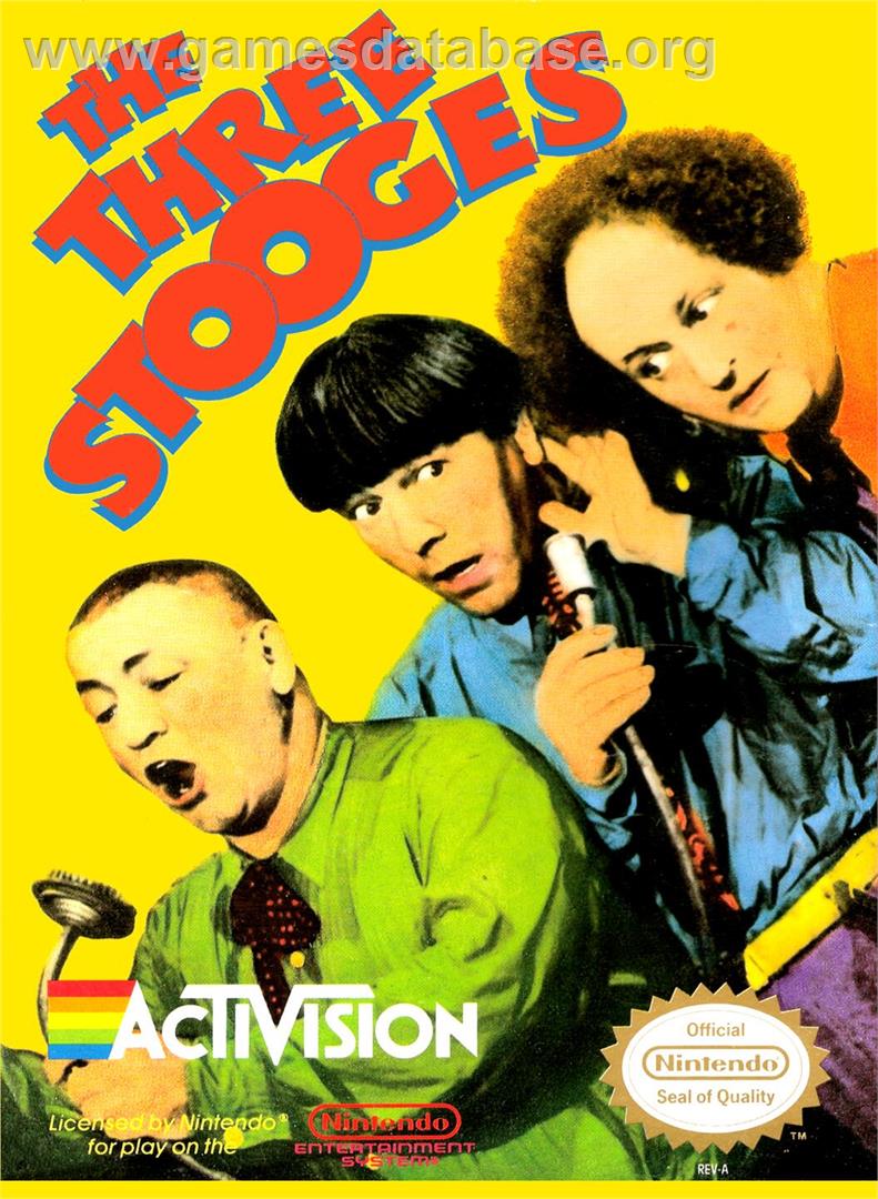 Three Stooges, The - Nintendo NES - Artwork - Box