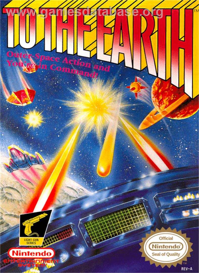 To the Earth - Nintendo NES - Artwork - Box